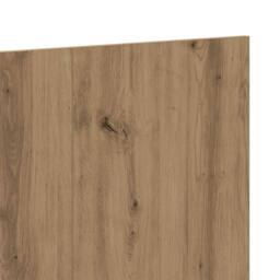 Berkfield Home Stylish Bed Headboard Artisan Oak 200x1.5x80 cm Engineered Wood in Brown - thumbnail 5