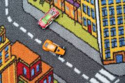 Bravich LTD Children's Big City Mat Town Car Roads Rug - Size: 100 cm x 190 cm - thumbnail 5