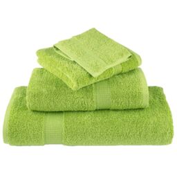 Berkfield Home Premium Shower Towels SOLUND 10 pcs Apple Green 70x140 cm 600 gsm - thumbnail 4
