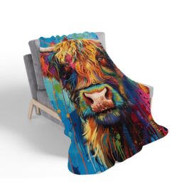 Warren Reed - Designer Cute Safari Animals Sherpa Blanket - Size: Large - thumbnail 2
