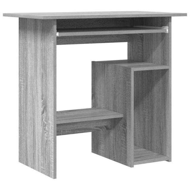 Berkfield Home Desk Grey Sonoma 80x45x74 cm Engineered Wood - Size: 80 x 45 x 74 cm