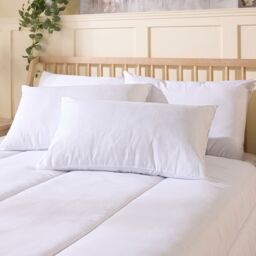 Slumberdown 2 Pack Super Support Firm Support Pillows in White - thumbnail 3