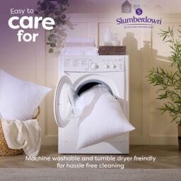 Slumberdown 2 Pack Super Support Firm Support Pillows in White - thumbnail 9