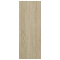 Berkfield Home Decorative Console Table Sonoma Oak 78x30x80 cm Engineered Wood in Light Tan - Size: 78 x 30 x 80 cm - thumbnail 6