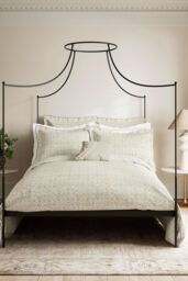 V & A 'Kerala Cotton' Duvet Cover in Light Beige - Size: Double - thumbnail 1