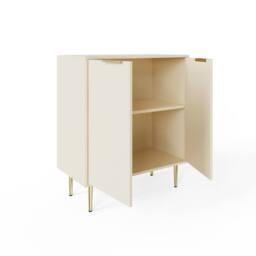 GFW Azariah Compact Sideboard in Ivory - thumbnail 3