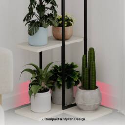 Decortie Vetra' Modern 3-Tier Plant Stand 46cm in Beige - Size: 1 Pack - thumbnail 8