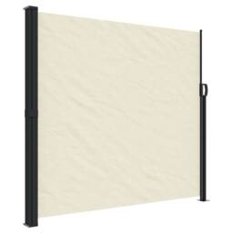 Berkfield Home Retractable Side Awning Cream 180x300 cm - thumbnail 2