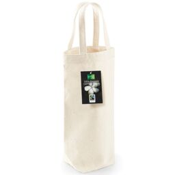 Westford Mill Cotton Bottle Bag Pack of 2 in Natural