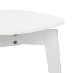 Wyld Haus Set of 2 Saffron White Wooden Dining Chairs - thumbnail 7