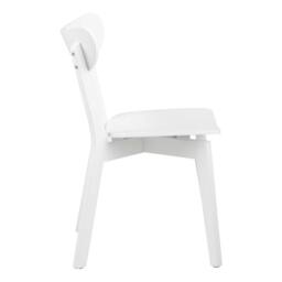 Wyld Haus Set of 2 Saffron White Wooden Dining Chairs - thumbnail 5