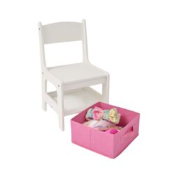 Liberty House Toys Kids Dressing Table in White - thumbnail 7