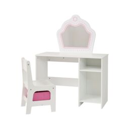 Liberty House Toys Kids Dressing Table in White - thumbnail 5