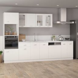 Berkfield Home Hanging Cabinet White 39.5x31x60 cm Engineered Wood - thumbnail 3
