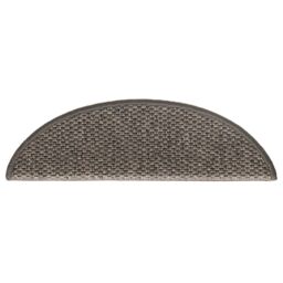 Berkfield Home Stair Mats Self-adhesive Sisal-Look 15 pcs 56x17x3 cm Brown Beige - Size: Medium - thumbnail 6