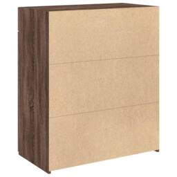 Berkfield Home Sideboard Brown Oak 80x42.5x93 cm Engineered Wood - thumbnail 6