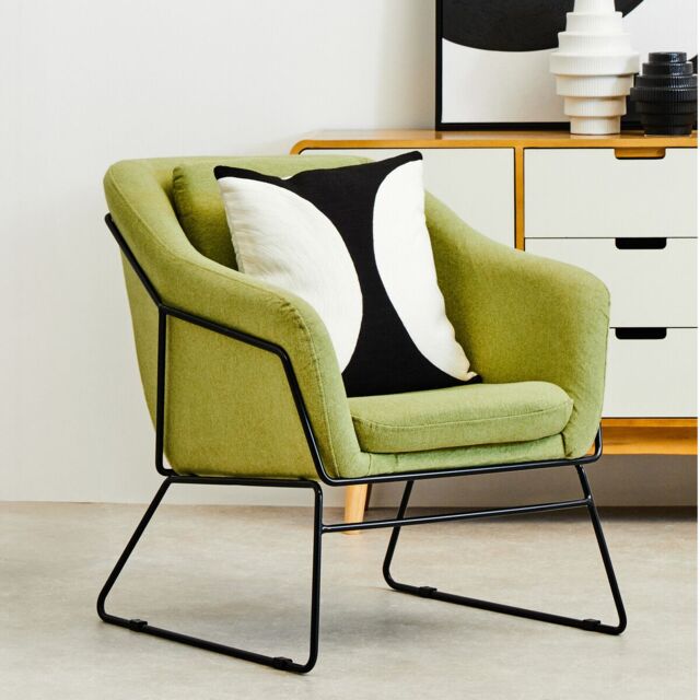 Orsina Green Chair, Velvet Bedroom Chair, Stain-Resistant Armchair for Living Room, Versatile Lounge Chair - image 1