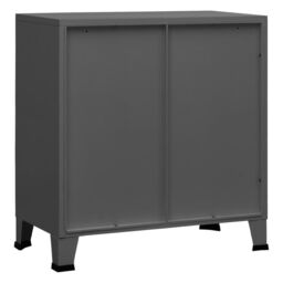 Berkfield Home Industrial Storage Chest Anthracite 75x40x80 cm Steel in Black - Size: 75 x 40 x 80 cm - thumbnail 6