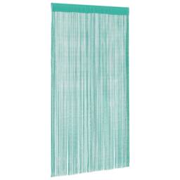 Berkfield Home String Curtains 2 pcs Turquoise 140x250 cm - thumbnail 1