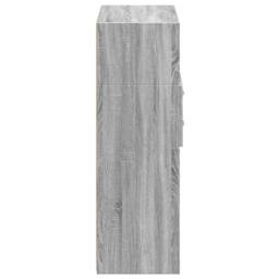 Berkfield Home Highboard Grey Sonoma 80x42.5x124 cm Engineered Wood - thumbnail 5