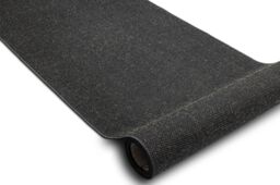 RugsX Sisal Floorlux Runner in Black - Size: 120 cm x 330 cm - thumbnail 3