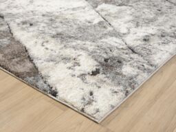 Desire Rugs Eleanor Modern Embossed Living Room Area Rug - Slate Design in Grey - Size: 200 cm x 290 cm - thumbnail 4
