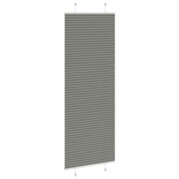Berkfield Home Pleated Blind Anthracite 70x200 cm Fabric Width 69.4 cm Polyester in Black - thumbnail 4