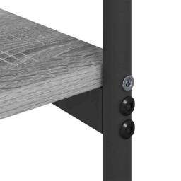 Berkfield Home Console Table Grey sonoma 101 x 35 x 80.5 cm Engineered wood - thumbnail 8