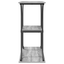 Berkfield Home Console Table Grey sonoma 101 x 35 x 80.5 cm Engineered wood - thumbnail 6