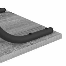 Berkfield Home Console Table Grey sonoma 101 x 35 x 80.5 cm Engineered wood - thumbnail 9