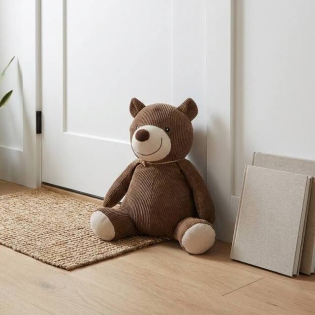 Garden Greatness Plush Teddy Bear Door Stop - Size: 1 Pack