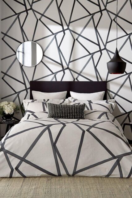 Harlequin 'Sumi' Duvet Cover in Beige - Size: Single - image 1