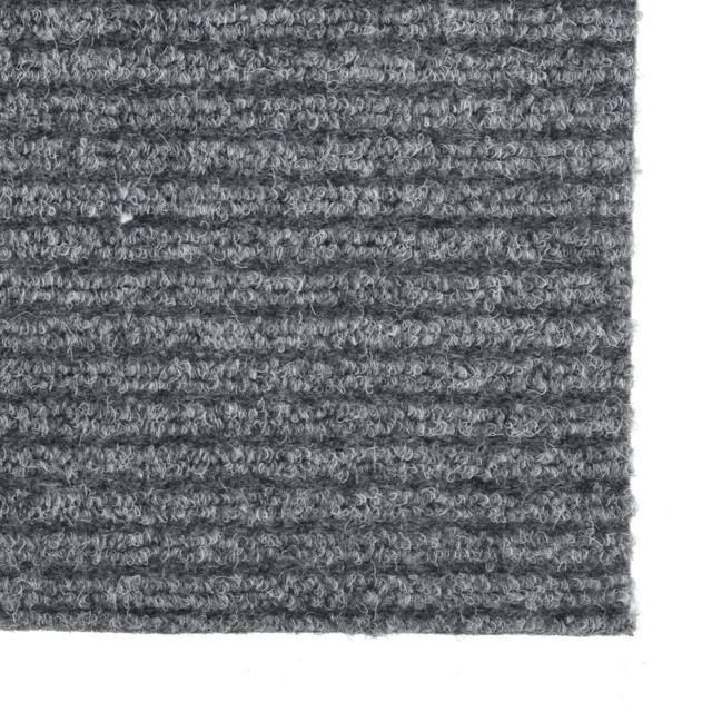 Berkfield Home Modern Dirt Trapper Carpet Runner 100x200 cm Grey - Size: 100 cm diameter - image 1