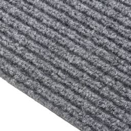 Berkfield Home Modern Dirt Trapper Carpet Runner 100x200 cm Grey - Size: 100 cm diameter - thumbnail 5