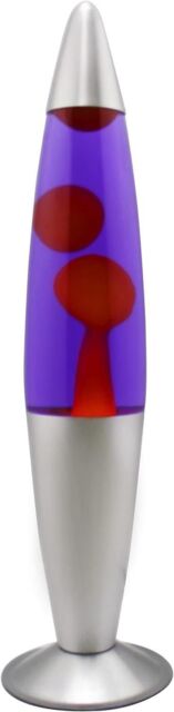 "Trendi 16"" Pink Wax Purple Liquid Motion Lamp with Aluminum Base - Size: 16 inches" - image 1
