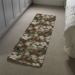 Benjamin Tate Design Imprint Fantastic Paint Bouquet Runner Rug in Natural - Size: 67 cm x 230 cm - thumbnail 4