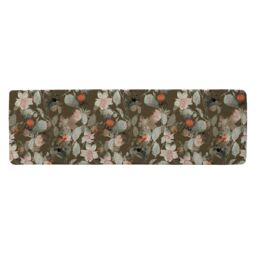 Benjamin Tate Design Imprint Fantastic Paint Bouquet Runner Rug in Natural - Size: 67 cm x 230 cm - thumbnail 1