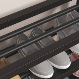 Ventryn Shoe Bench Stool Shoe Cabinet Storage Rack Cabinet Bench - thumbnail 3