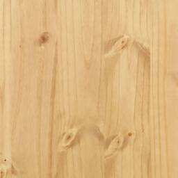Berkfield Home Highboard Corona 74x38x170 cm Solid Wood Pine in Light Tan - Size: 74 x 38 x 170 cm - thumbnail 8