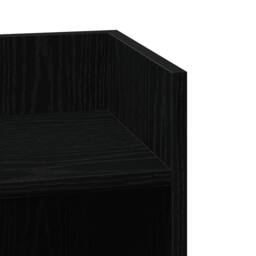 Berkfield Home Side Tables 2 pcs with Shelf Black 25.5x27x60 cm - thumbnail 8