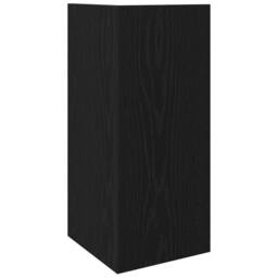 Berkfield Home Side Tables 2 pcs with Shelf Black 25.5x27x60 cm - thumbnail 7