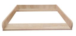 Shefa Line Shefa 800 Kids Changing Top In Oak Fits Most Ikea Dressers (Top Only) (1 Box) in Beige - thumbnail 4