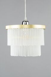 BHS Lighting Aubrey Easy Fit Light Shade in Gold - thumbnail 2