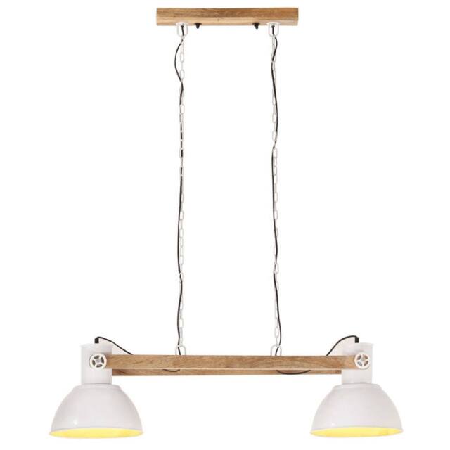 Berkfield Home Industrial Hanging Lamp 25 W White 109 cm E27 - image 1