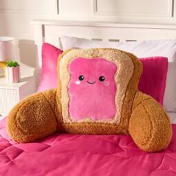 OHS Rosie the Jam Toast Cuddle Cushion Novelty Reading Pillow - thumbnail 2