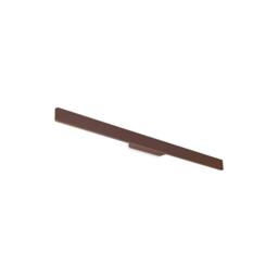 Netlighting Linea Outdoor Flush Wall Lamp Coffee 1950Lm 3000K IP54 in Brown