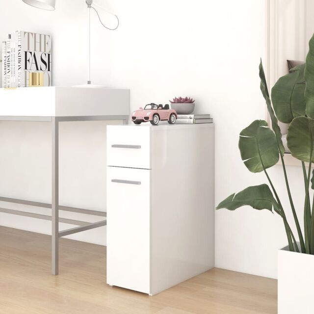 Berkfield Home Apothecary Cabinet White 20x45.5x60 cm Engineered Wood - image 1