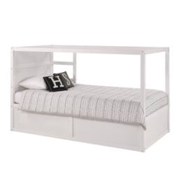 Aspire Hideout Reversible Midsleeper Children's Bed with Memory Foam Mattress in White - Size: Single - thumbnail 6