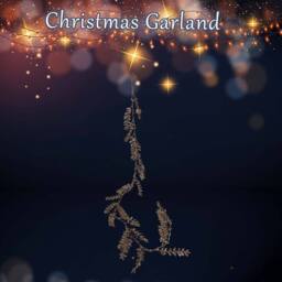 VFM e-Store Christmas Glitter Leaves Garland Decoration 150cm x 8cm Cream X 1 - Size: 150 cm x 8 cm - thumbnail 3