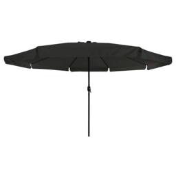 Berkfield Home Garden Umbrella with LED Lights √∏395x245 cm Black - Size: 395x245 cm - thumbnail 4